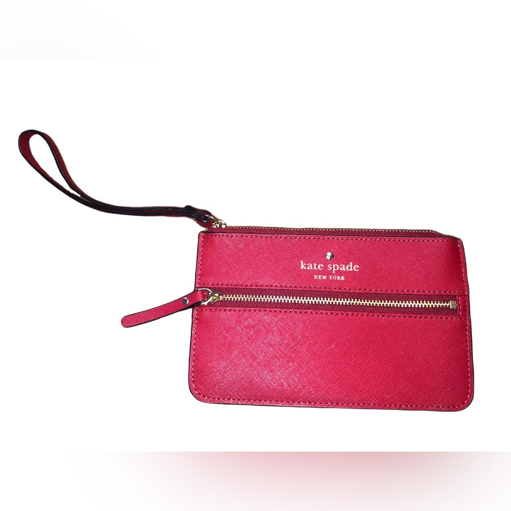 Kate Spade Red Wristlet Wallet
